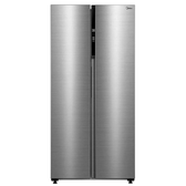 Imagem da oferta Refrigerador Side By Side Midea de 02 Portas Inverter com 442 Litros Inox Claro - MDRS598FGA042