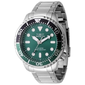 Imagem da oferta Invicta Pro Diver Masculino 48 mm Aço Inoxidável Mostrador Verde PC21J Quartzo