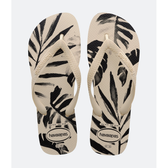 Imagem da oferta Chinelo de Tiras com Estampa Aloha Tropical Havaianas Bege