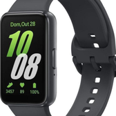 Imagem da oferta Smartband Samsung Galaxy Fit3 Grafite
