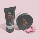 Imagem da oferta Combo Instamatte: Primer Facial Líquido 20ml + Pó Solto Translúcido Roselelê 10g