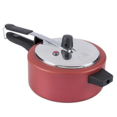 Imagem da oferta Panela De Pressão Cereja Antiaderente Bege Fechamento Interno Alumínio Nacional 3 Litros