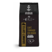 Imagem da oferta Café em Grão Torrado Expresso Arábica Torra Escura Grãos 1kg Gourmet Cafe Italle