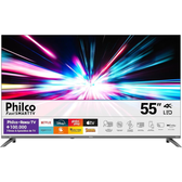 Imagem da oferta Smart TV 55" Philco 4K UHD LED Roku TV Dolby Audio P55CRA