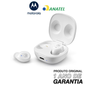 Imagem da oferta Fone De Ouvido sem fio Motorola Moto Buds 105 Bluetooth Branco