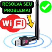 Imagem da oferta Antena Adptador Wifi Usb 2.0 1800 Mbps