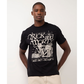 Imagem da oferta camiseta de algodão manga curta rick and morty