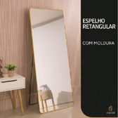 Imagem da oferta Espelho De Corpo Inteiro 1,70 De Altura