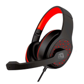 Imagem da oferta Headset Gamer ELG Emperor P3+P2 Preto/Vermelho 1.8m - HGE01