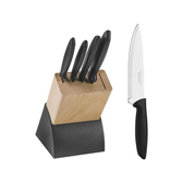 Imagem da oferta Jogo de Facas Tramontina com Cepo Plenus 23498/028 - 6 Peças