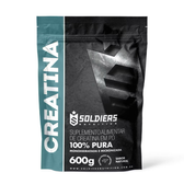 Imagem da oferta Creatina Monohidratada 600g - 100% Pura Importada - Soldiers Nutrition