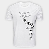 Imagem da oferta Camiseta Santos Neymar Jr Eu Vou Mas Eu Volto Masculina