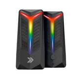 Imagem da oferta Caixa de Som Gamer KBM! GAMING CSG120 RGB AUX Drive de 45mm RMS 10W - KGCSG120