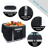 Imagem da oferta INSMEER 55/48 Litros Bolsa Termica Isotérmico Grande Caixa Térmica Cooler Sacola Para acampamento Visite a loja