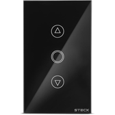 Imagem da oferta Steck Interruptor Inteligente 4x2 Dimmer Touch Wi-Fi Steck Ambiente Conectado Bivolt Preto