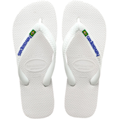 Imagem da oferta Chinelo Havaianas Brasil Logo Branco Original