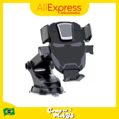 Imagem da oferta Suporte Celular Carro Trava Automática Antiqueda Acessório Veicular Universal Ajustável para Todos os Modelos