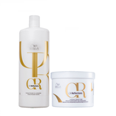 Imagem da oferta Kit Shampoo + Máscara de Tratamento Wella Oil Reflections 1L + 500ml