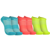 Imagem da oferta Kit de Meia Para Corrida Olympikus Invisível Tripack Neon 3 pares Adulto