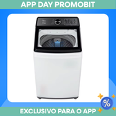 Imagem da oferta Máquina de Lavar Midea 12kg Branca Wave Impeller 10 Programas de Lavagem - MAV04W120/WKBR05