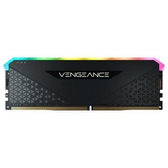 Imagem da oferta Memória RAM Corsair Vengeance RGB RS 16GB 3200MHz DDR4 CL16 Preto - CMG16GX4M1E3200C16