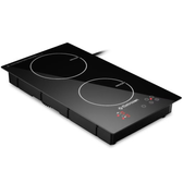 Imagem da oferta Cooktop de Indução 2 Bocas Preto com Tecnologia Avançada e Trava de Segurança Painel Touch Screen