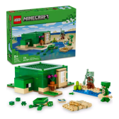 Imagem da oferta LEGO Set Minecraft A Casa de Praia Tartaruga 234 Peças - 21254