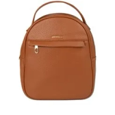 Imagem da oferta Mochila Feminina Penélope Zíper Texturizada Caramelo