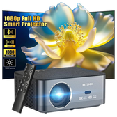 Imagem da oferta Bettdow Projetor 4k 8k 15000 Lumens Hd 1080p Compatível Completo De Android 9 Smart Projetores Retroprojetor Portatil 6