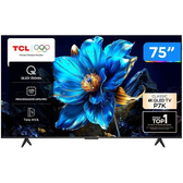 Imagem da oferta Smart TV 75" TCL 4K UHD QLED Google TV AiPQ Google Assistente 3 HDMI 1 USB - 75P7K