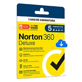 Imagem da oferta Antivírus Norton 360 Deluxe 2023 5 Dispositivos 12 meses Digital para Download - ESD 21430753