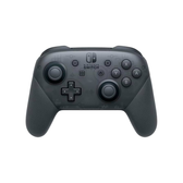 Imagem da oferta Nintendo Controle Nintendo Switch Pro Sem Fio Vibração HD Controle de Movimento Funcionalidade Amiibo Embutida Cinza