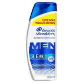 Imagem da oferta Shampoo Anticaspa Head & Shoulders Men 3 em 1 650 ml