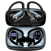 Imagem da oferta Fones de Ouvido Sem Fio Bluetooth 96 Horas para ReproduçãO Esportiva com Display de Led Fones de Ouvido com Ganchos Fo