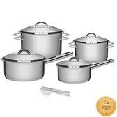 Imagem da oferta Jogo de Panelas Tramontina Inox Solar 4 Peças