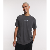 Imagem da oferta Camiseta Comfort em Meia Malha com Estampa Lettering Dirty