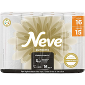 Imagem da oferta Papel Higiênico Neve Supreme 16 Rolos 20m Folha Tripla