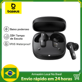Imagem da oferta Fone De Ouvido Baseus Sem Fio Bowie E20 Bluetooth 5.3 a Prova da Agua IPX5 Alta Duração de Bateria Recarregável ENVIO