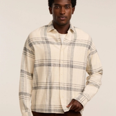 Imagem da oferta Camisa Relaxed em Flanela com Estampa Xadrez Texturizada