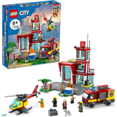Imagem da oferta LEGO City Quartel dos Bombeiros; Kit de construção (540 peças)