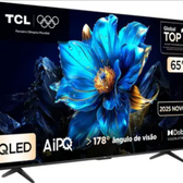 Imagem da oferta Smart TV 65" TCL 4K UHD QLED 65P7K Google TV AiPQ Google Assistente 3 HDMI 1 USB