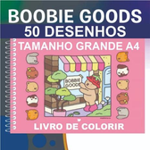 Imagem da oferta Livro De Colorir Bobbie Goods Rosa Colorir 50 Páginas A4 Grande Encadernado
