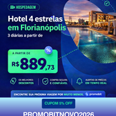 Imagem da oferta Aproveite hotéis em Florianópolis a partir de R$889
