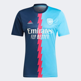 Imagem da oferta Camisa Arsenal 23/24 s/n° Pré Jogo Adidas Masculina - Marinho+Vinho