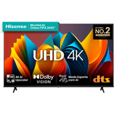 Imagem da oferta Smart TV Hisense 58" 4K UHD HDR10+ Dolby Vision Alexa