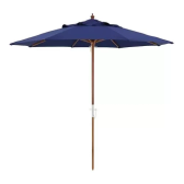 Imagem da oferta Ombrelone Treviso de Madeira e Poliéster 2,40m