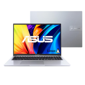 Imagem da oferta Notebook ASUS Vivobook 16 X1605VA Intel Core i7 1355U 8Gb RAM 512Gb SSD Linux KeepOS Tela 16 IPS FHD Silver - MB742