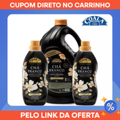 Imagem da oferta Kit Coala Laundry 1 Lava Roupas 5L + 2 Amaciantes de 1L cada - Chá Branco