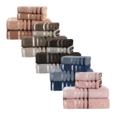 Imagem da oferta Kit Toalha Banho Gigante Fio Penteado Lumina Karsten - 4 Peças