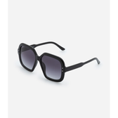Imagem da oferta Óculos Quadrado com Detalhe em Metal e Lente Fumê
